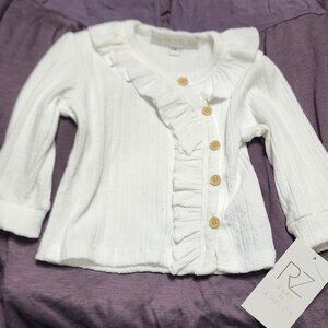 Rachel Zoe White Sweater Size 6-9 Months